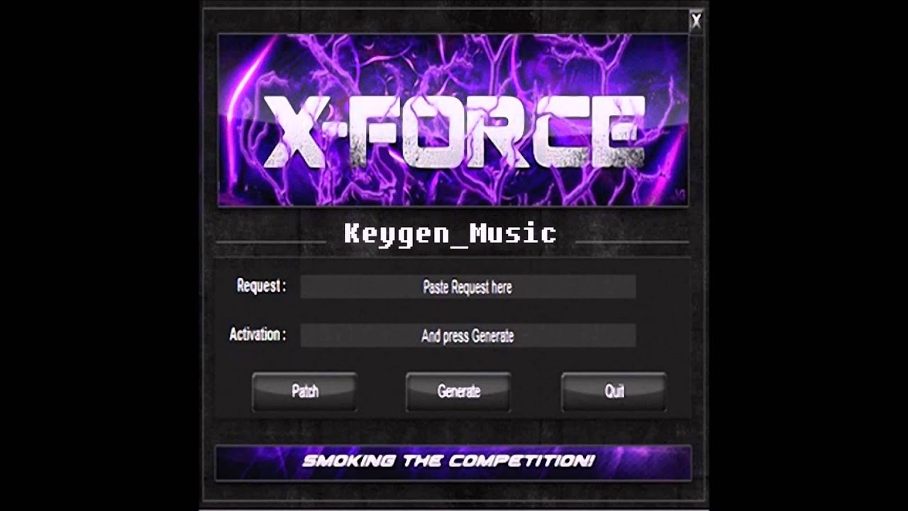 Keygen X-force xf-adsk64.exe